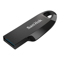 闪迪 CZ550 USB3.2高速读取 128GB 午夜黑 U盘