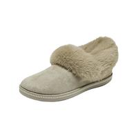 斯凯奇（Skechers）女士加绒时尚棉鞋169012 灰褐色/TPE 37