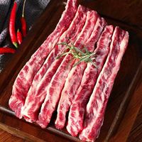 澳洲进口原切格斯牛肋条*2斤