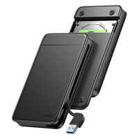 绿联 2.5英寸移动硬盘盒收线款usb通用type-c机械固态sata电脑移动硬盘