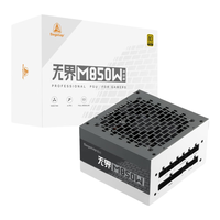 鑫谷无界1250W 850W 750W 650W 金牌全模组ATX3.1冰山版白色黑色电脑电源  无界 M850W 冰山版（ATX3.1）