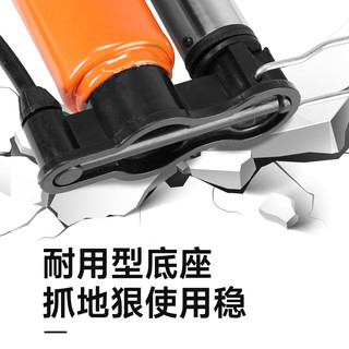 菲利普打气筒自行车家用通用便携款电瓶电动摩托车汽车篮球高压泵