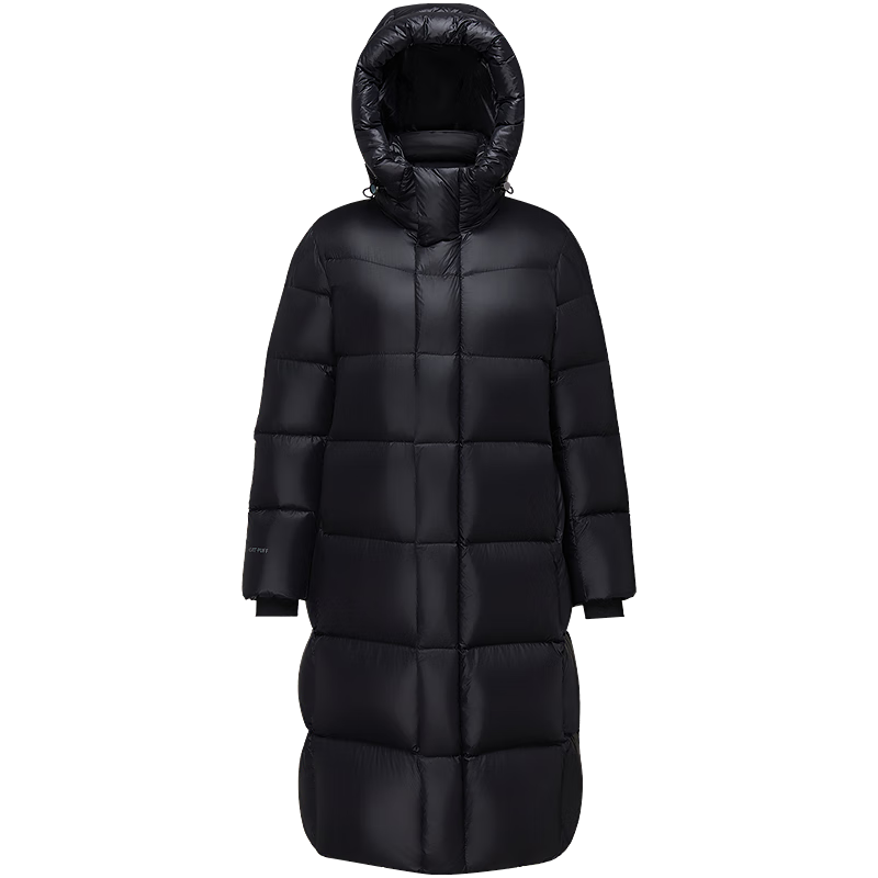 波司登（BOSIDENG）25新款羽绒服男女情侣同款90绒鹅绒长款泡芙连帽冬外套B250243130