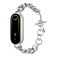 Xiaomi/小米 手环9 智能手环 金属腕带 哑光银