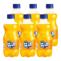 Coca-Cola/可口可乐 芬达 碳酸饮料 300ml*6瓶
