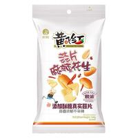 黄飞红麻辣花生米坚果炒货办公室休闲零食露营聚会下酒菜 蒜片麻辣花生116g