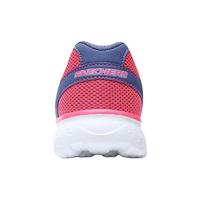 SKECHERS 斯凯奇 GO RUN 400 SPARKLE SPRINTERS 女童休闲运动鞋 81358L/BLNP 蓝色/荧光粉红色 33.5码
