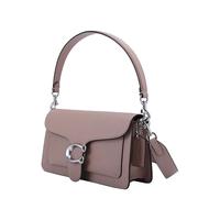 COACH 蔻驰 Tabby系列 女士抛光鹅卵石纹皮革26号单肩包 73995 LHTAU 裸色 中号