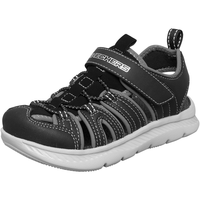 SKECHERS 斯凯奇 C-FLEX SANDAL II 男童凉鞋 400041L/BKGY 黑色/灰色 30码