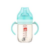 gb 好孩子 铂金系列 B80485 PPSU奶瓶 240ml 孔雀蓝 6月+