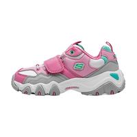 SKECHERS 斯凯奇 D'LITES II 儿童休闲运动鞋 996301L 粉红/彩色 33.5