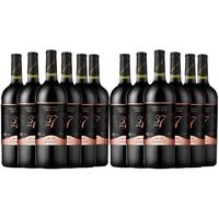 GREATWALL 长城葡萄酒 北纬37 赤霞珠干红葡萄酒 750ml*12支
