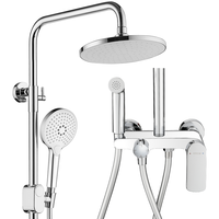  箭牌 ARROW AE3354SA 黑色淋浴花洒套装 B款 黑色