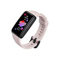 HONOR 荣耀 手环 6 NFC版 智能手环 珊瑚粉 硅胶表带（血氧、心率、NFC）