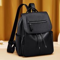 卡文 25年百搭包盖式出游大容量双肩包休闲背包女包