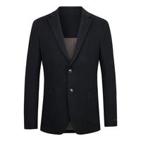 与狼共舞 经典雅致暗纹提花外套专柜休闲百搭男士西服外套
