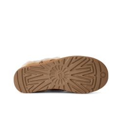 UGG 秋冬季加绒女鞋保暖勃肯短靴厚底复古鞋1174574栗色