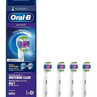 Oral-B 欧乐-B 成人电动牙刷EB18小圆头软毛4只装刷头3D美白型牙刷头