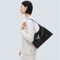 迪桑娜 时尚休闲HOBO包 头层牛皮单肩包手拎包