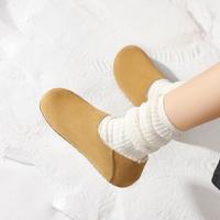 15分钟 25年冬季新款勃肯鞋加棉加厚素面保暖懒人百搭棉鞋