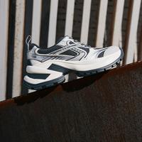 思加图 冬季熔岩老爹鞋厚底增高透气女运动休闲鞋