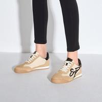 思加图 杨幂同款春季星际漫步德训鞋轻便休闲鞋平底鞋