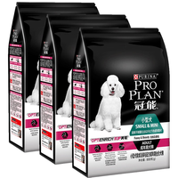 PRO PLAN 冠能 优护营养系列 优护美毛小型犬成犬狗粮 800g*3袋
