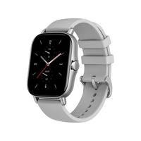 AMAZFIT 跃我 GTS 2 智能手表 42.8mm 黑色 海豚灰硅胶表带（血氧、NFC、GPS）