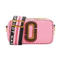 MARC JACOBS 马克·雅克布 SNAPSHOT系列 女士帆布单肩相机包 M0015786 粉色
