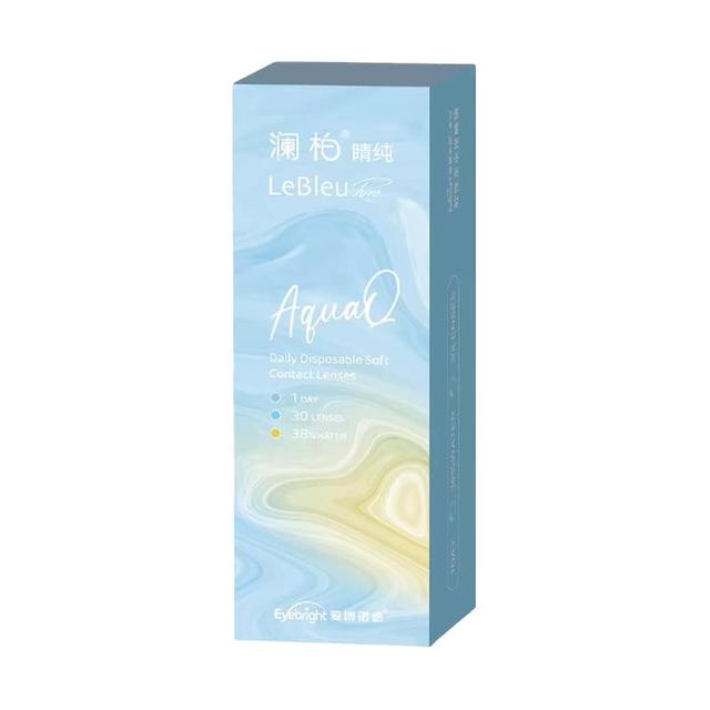 澜柏 隐形眼镜日抛 睛纯 30片/盒