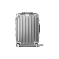 RIMOWA 日默瓦 ORIGINAL系列双杆竖条纹铝镁合金TSA海关锁搭扣拉杆箱92552004哑黑色20英寸