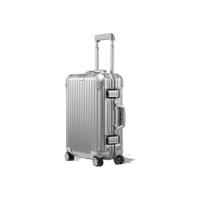 RIMOWA 日默瓦 ORIGINAL系列双杆竖条纹铝镁合金TSA海关锁搭扣拉杆箱92552004银色20英寸