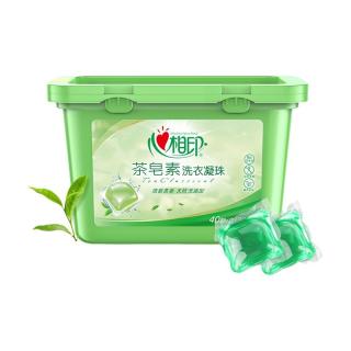 心相印 茶皂素洗衣凝珠 40颗 清新茶香