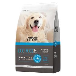LILANG 狗粮金毛专用2.5kg幼犬成犬中大型犬通用型美毛补钙狗粮5斤装