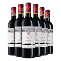  拉菲古堡 CHATEAU LAFITE ROTHSCHILD 正牌  经典海星 传奇系列波尔多干型红葡萄酒 6瓶*750ml套装