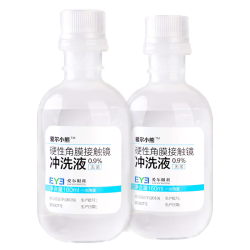 爱尔小熊 硬镜冲洗液OK镜生理性盐水冲洗液硬镜护理液160ml*24瓶