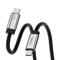 海备思（Hagibis）USB4数据线全功能细软线身兼容雷电4/5线type-c充电线PD240w快充8K60hz视频手机AR眼镜电镀合金