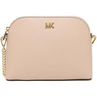 MICHAEL KORS 迈克·科尔斯 CROSSBODIES系列女士牛皮贝壳形拉链斜挎单肩包32S9GF5C3L 粉色 小号