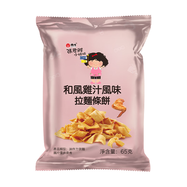 张君雅小妹妹 中国台湾进口张君雅小妹妹拉面条饼（鸡肉味）65g