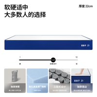 移动端：蓝盒子 Z1 记忆棉弹簧床垫