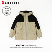ABCKIDS 男童三防鸭绒羽绒服
