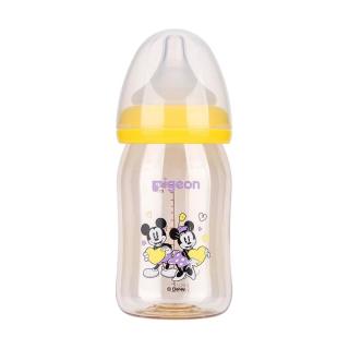 Pigeon 贝亲 Disney自然实感系列 AA160 PPSU彩绘奶瓶 160ml 爱心米奇米妮 SS码 0月+