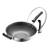 SUPOR 苏泊尔 EC32JBC01 双面屏炒锅(32cm、不粘、有涂层、316L不锈钢)