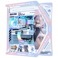 华硕(ASUS)ROG GR701 创世神机箱 吹雪机箱 EVA明日香联名台式机箱ARGB灯板全塔机箱翻毛皮白色机箱 布洛妮娅主题(渐变白创世神+灯板)