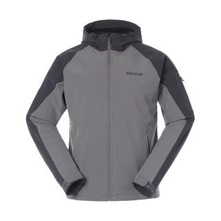 Marmot 土拨鼠 M1 男子户外软壳衣 V80297-1401 铁灰/灰色 M