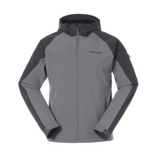 Marmot 土拨鼠 M1 男子户外软壳衣 V80297-1401 铁灰/灰色 M