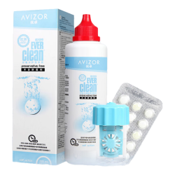 优卓 优可伶双氧水接触镜消毒液225ml 双氧水中和片30片除蛋白RGP硬性角膜塑形镜
