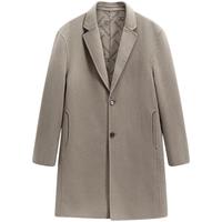 GXG男装多色提花全羊毛长大衣 23年冬季品GEX12627104