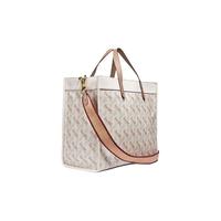 COACH 蔻驰 Field系列 女士帆布手提托特包 89144 B4RGL 粉笔白色 大号
