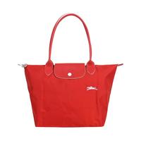 LONGCHAMP 珑骧 Le Pliage Club系列 女士单肩包小号 L2605619P20 漆红色